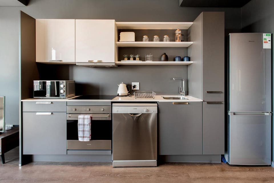 Coffee/tea facilities, Kitchen or kitchenette, toaster