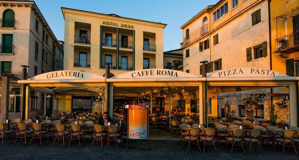 Property building, Patio, Facade/entrance, Property logo or sign