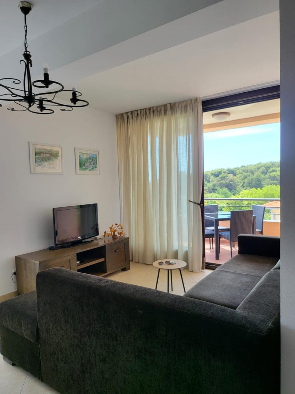 Balcony/Terrace, Living room, Sea view