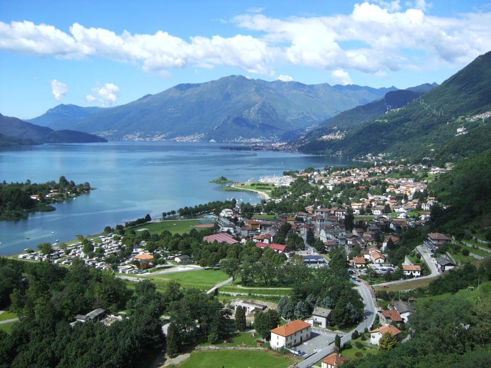 Natural landscape, Lake view