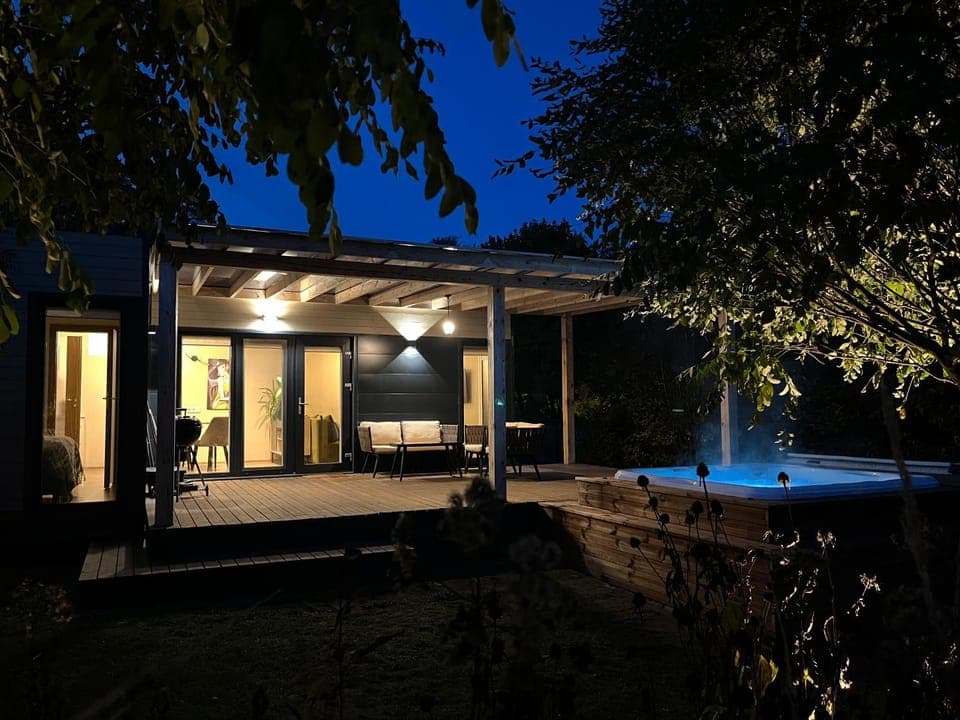 Property building, Patio