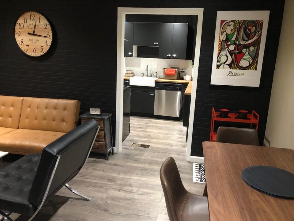 Living room, Dining area, kitchen