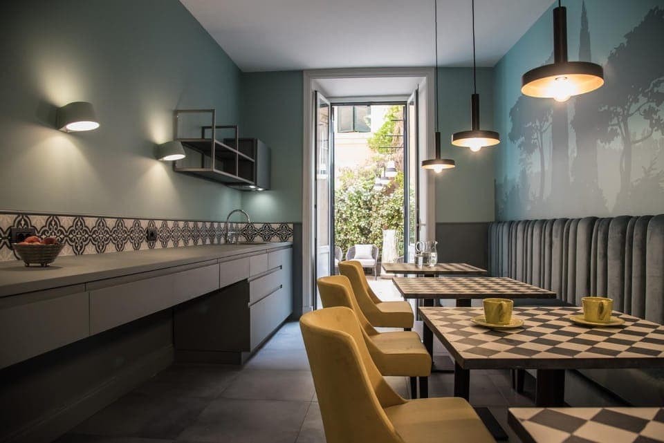 Dining area, Communal kitchen