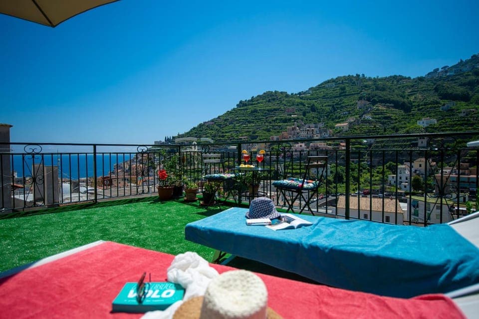 Solarium, Balcony/Terrace, Mountain view, Sea view