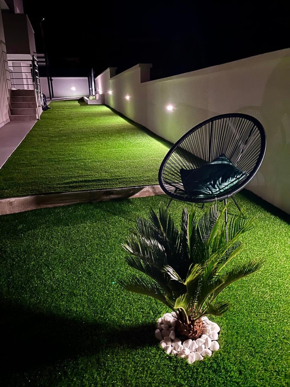 Property building, Garden