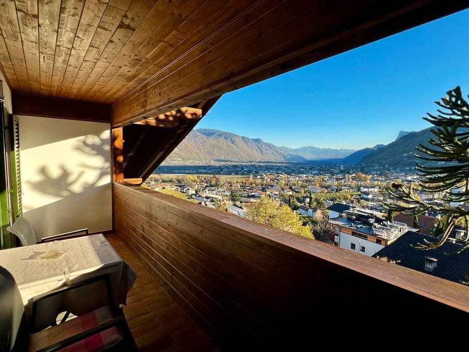 Day, Natural landscape, View (from property/room), Balcony/Terrace, Mountain view
