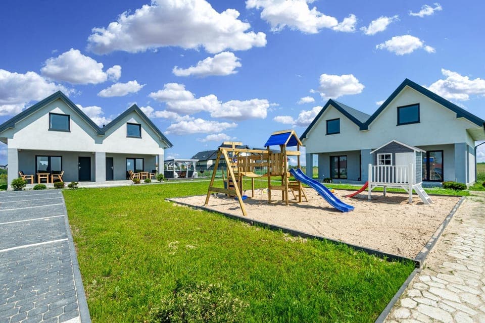 Property building, Children play ground, Garden