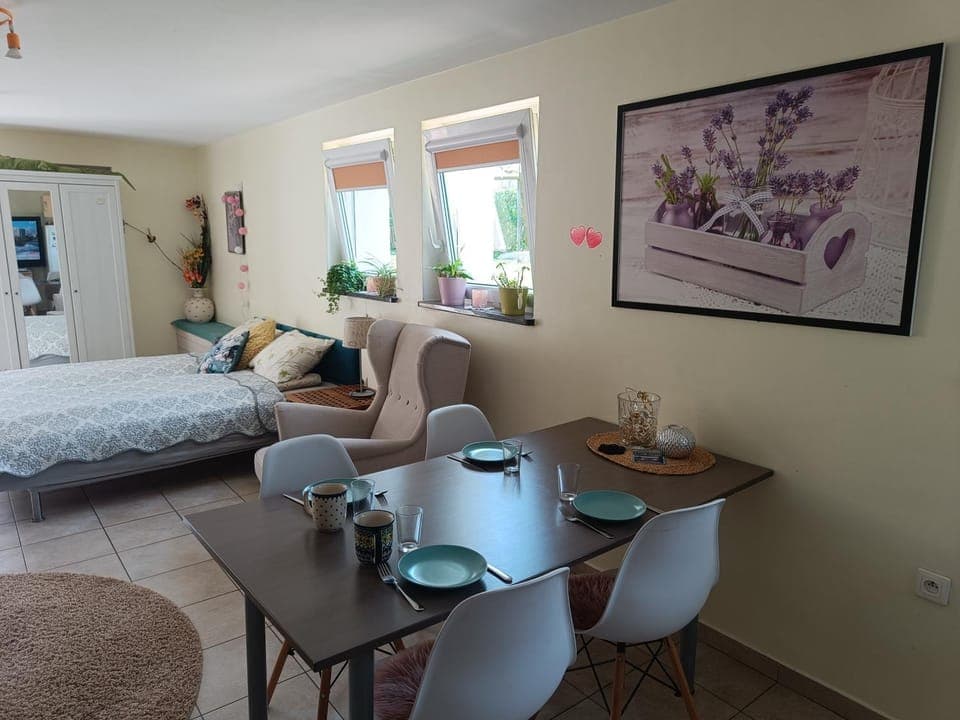 Dining area, Bedroom