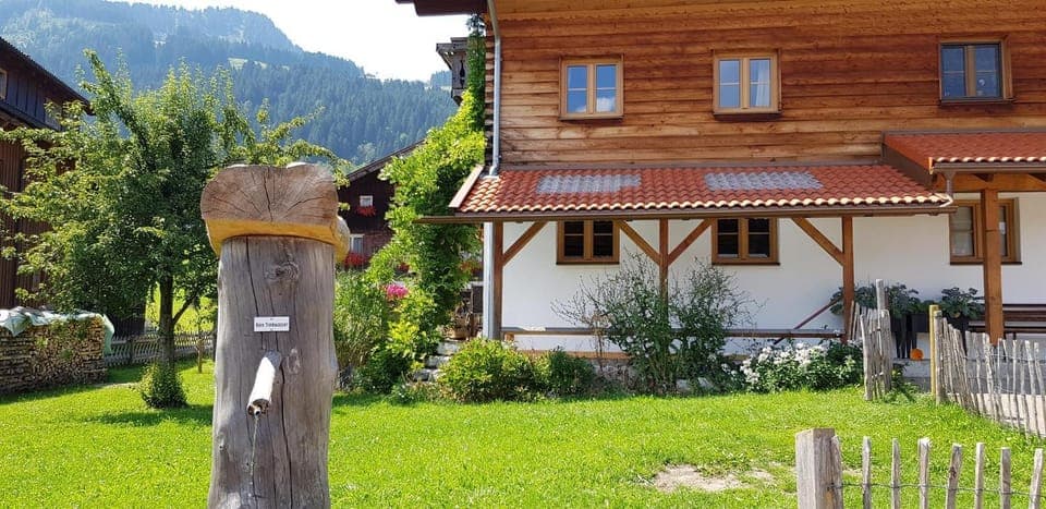 Property building, Garden