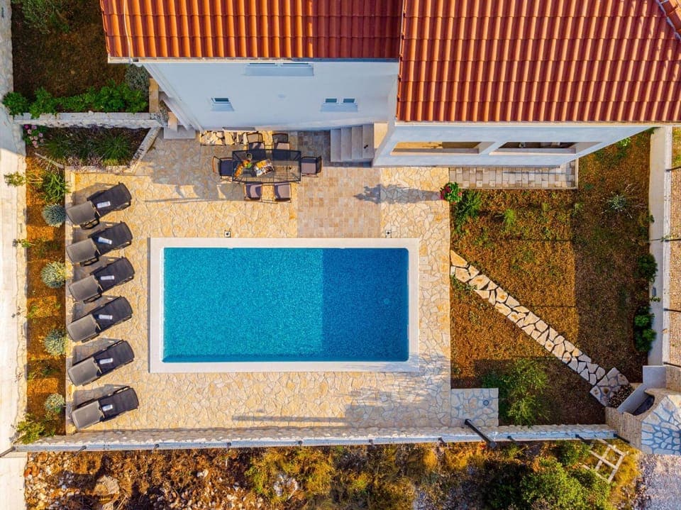 Bird's eye view, Pool view, Swimming pool