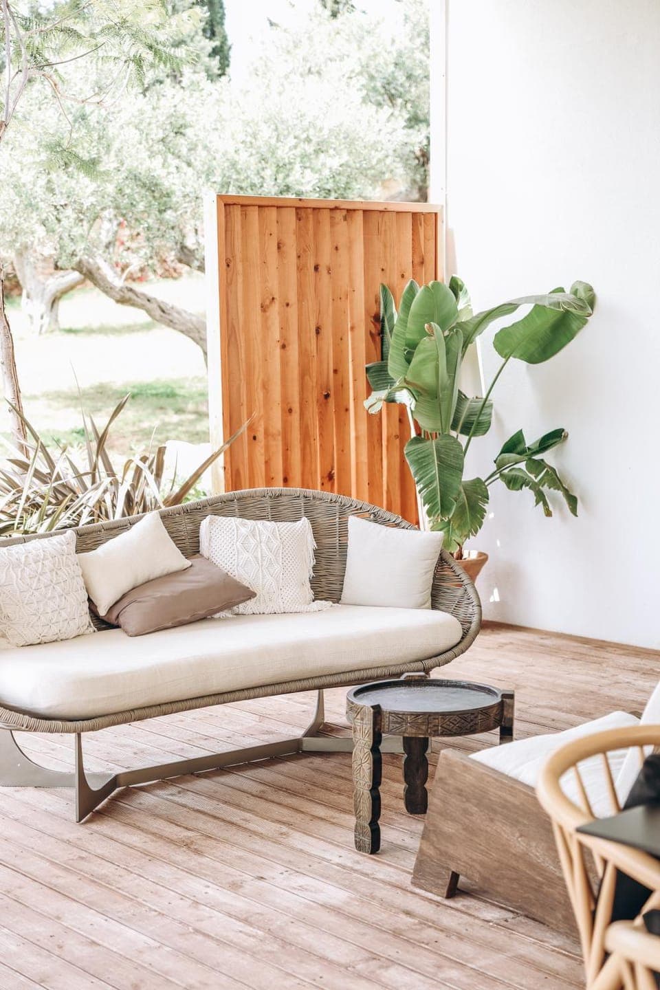 Patio, Day, Garden, View (from property/room), Balcony/Terrace, Seating area, Garden view