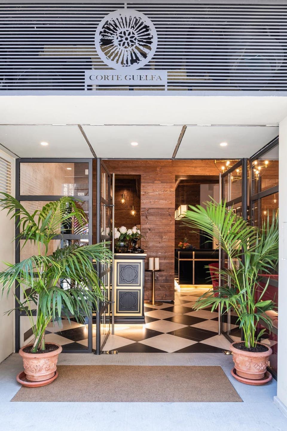 Facade/entrance, Property logo or sign, Lobby or reception