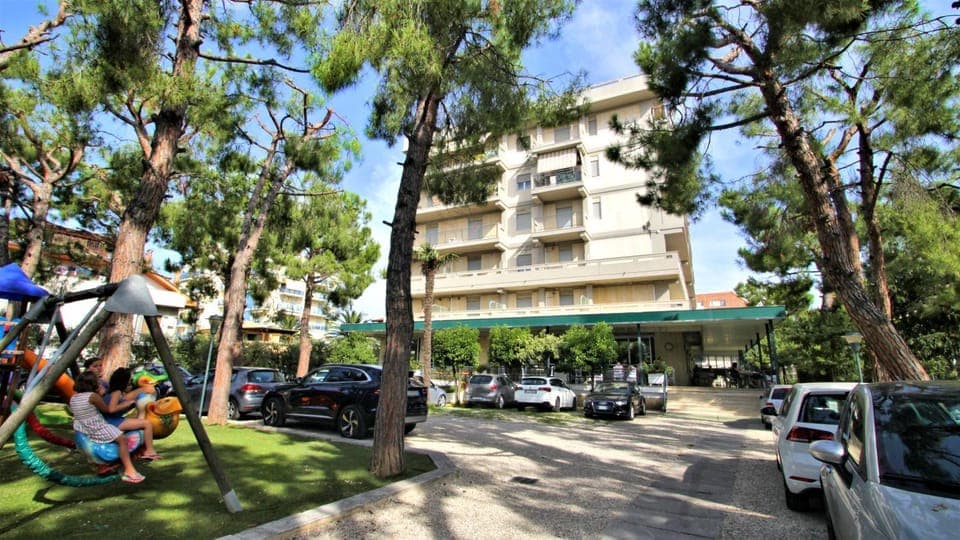 Property building, Patio, Children play ground, Garden, Parking