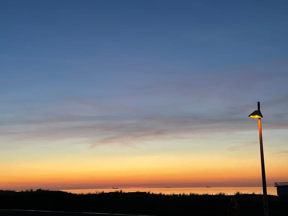 Natural landscape, Sunset