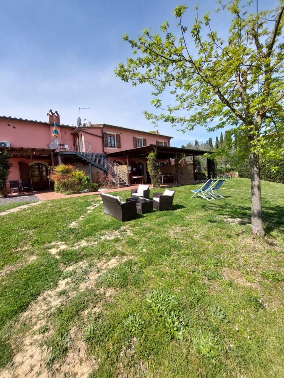 Property building, Garden view