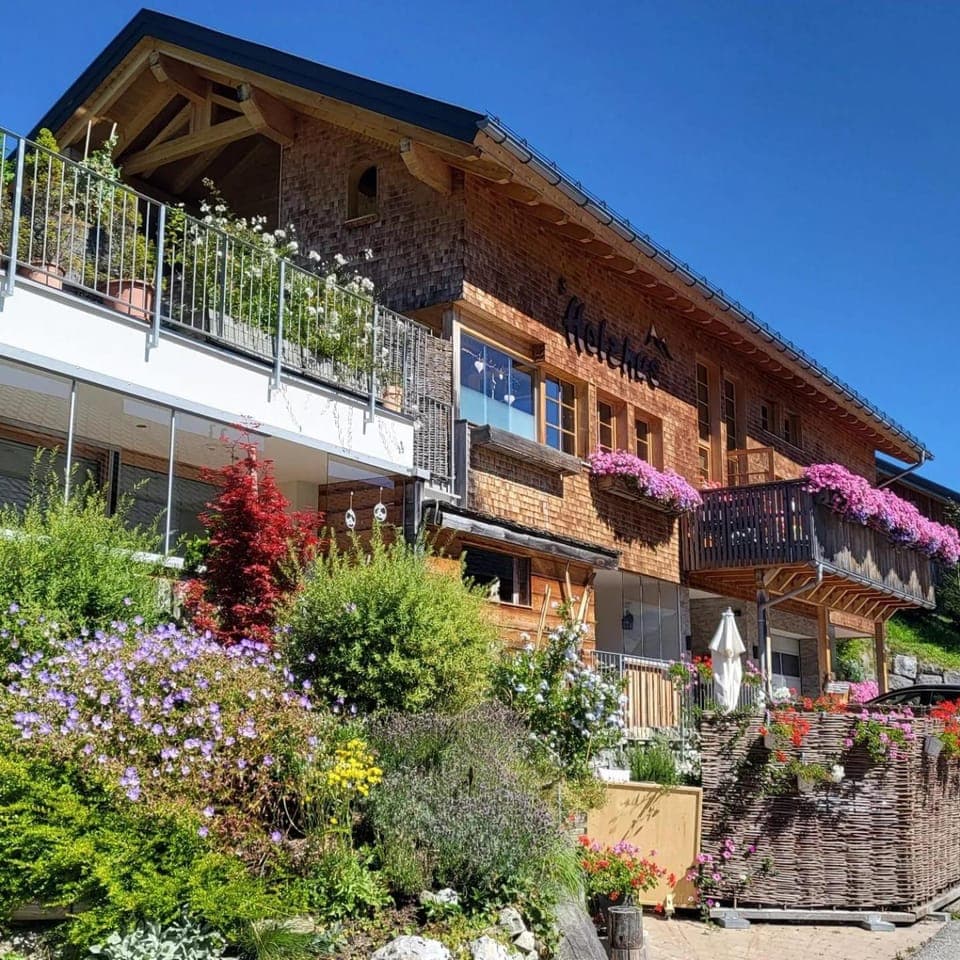 Property building, Spring, Day, Summer, Garden, View (from property/room), Balcony/Terrace, Garden view