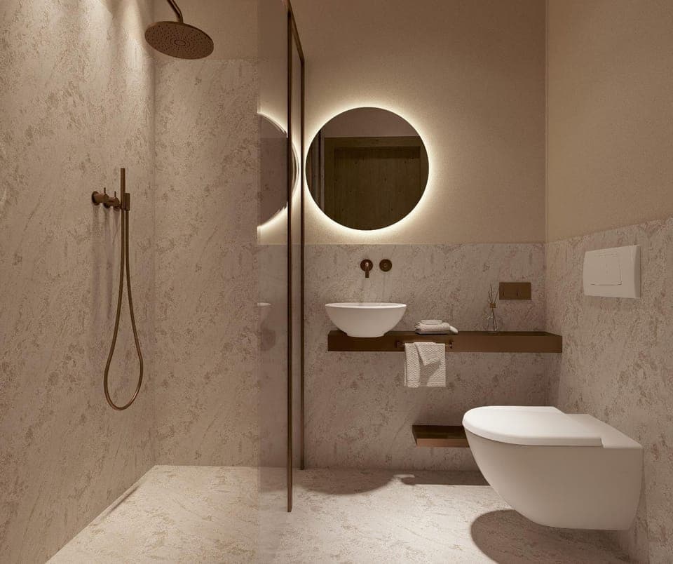 Shower, Toilet, Bathroom, towels