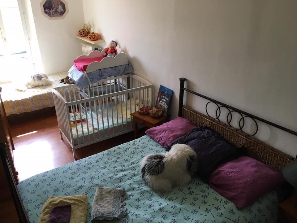 Bed, Photo of the whole room, Bedroom, children, Family