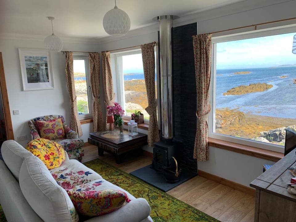 Seating area, Sea view