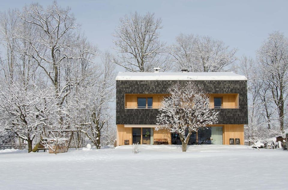 Property building, Winter