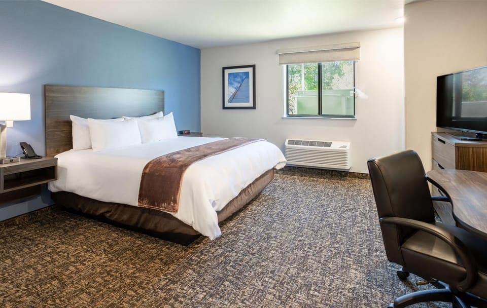 Bed, TV and multimedia, Seating area, Bedroom, internet