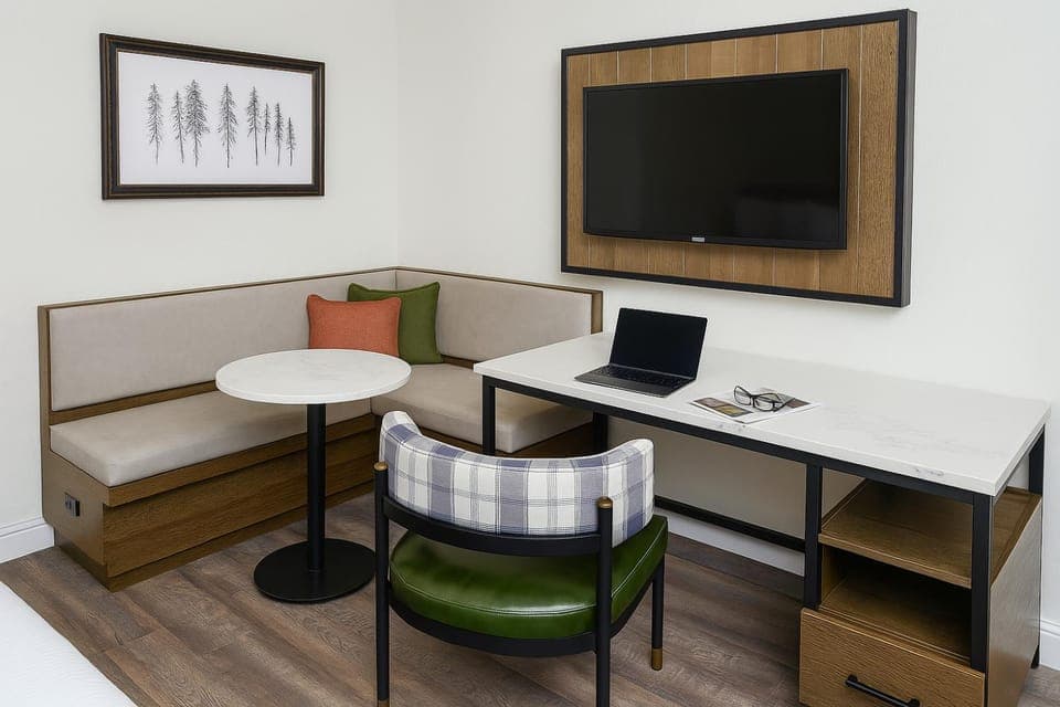 TV and multimedia, Seating area