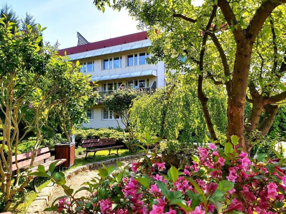 Property building, Garden