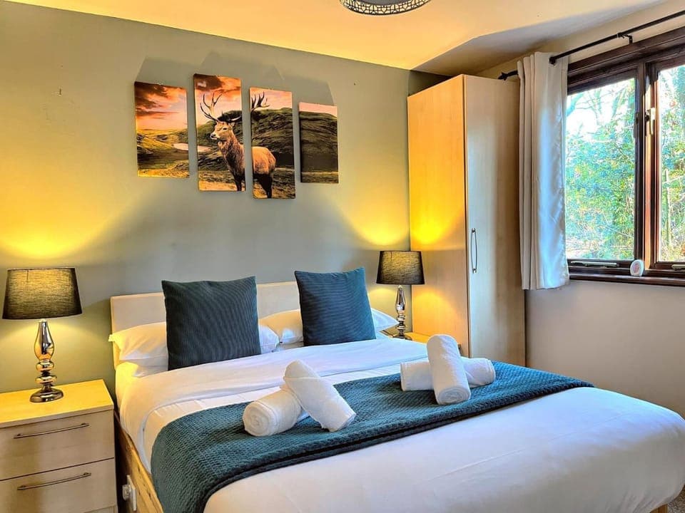 Bed, Bedroom, wardrobe