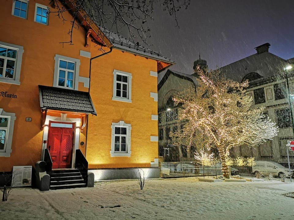 Facade/entrance, Night, Winter