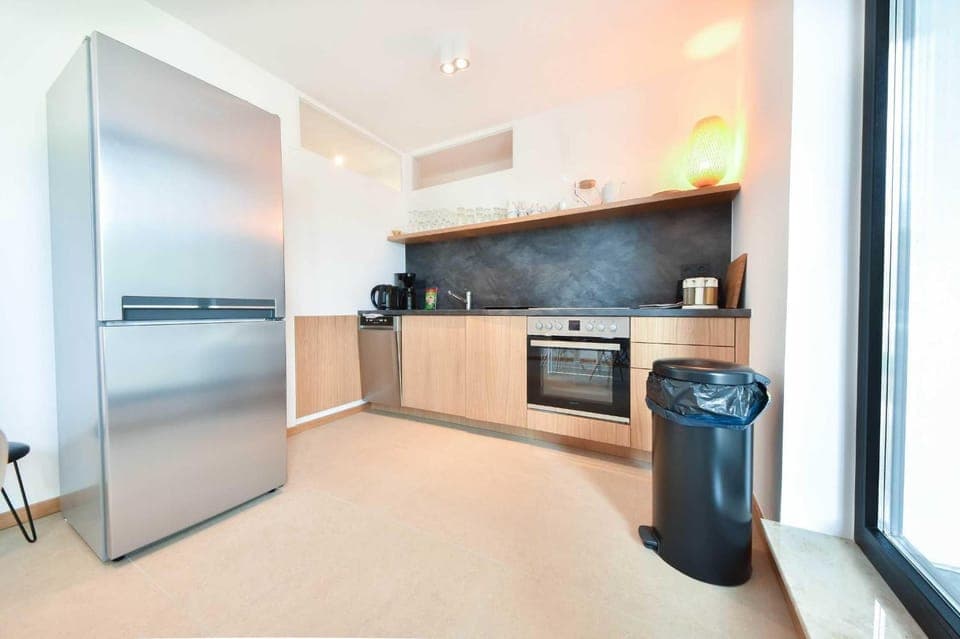 Kitchen or kitchenette, dishwasher, pet friendly, stove, toaster