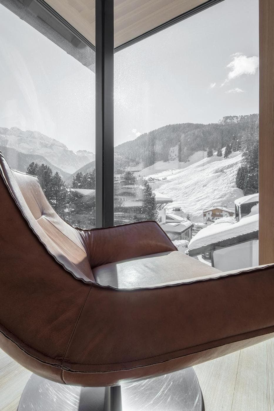 Winter, Decorative detail, Mountain view