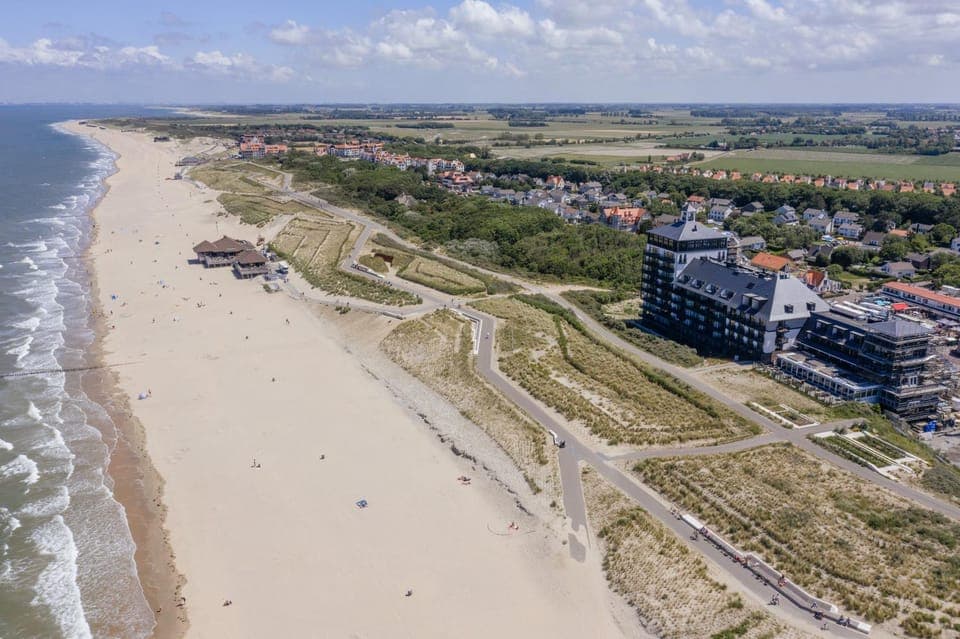 Property building, Bird's eye view, Beach, Sea view