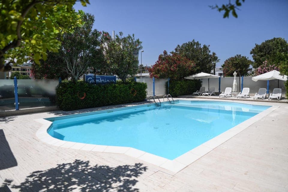 Property building, Pool view, Swimming pool