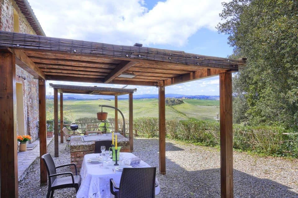 Patio, Spring, Natural landscape, Garden view