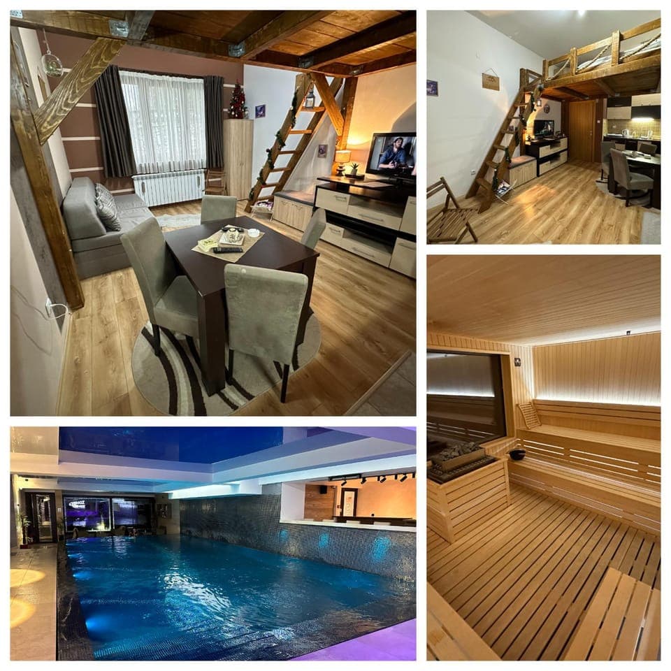 Living room, Spa and wellness centre/facilities, Bedroom, Swimming pool