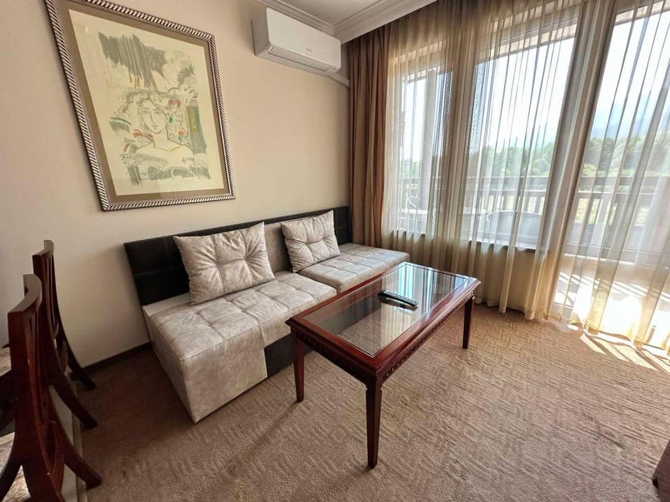 Living room, air conditioner