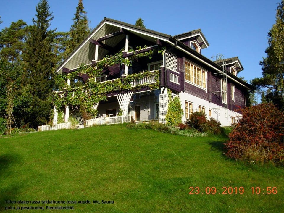 Property building, Garden view