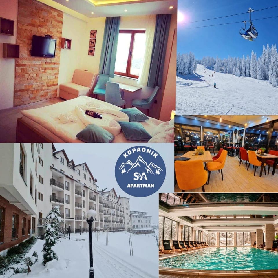 Property building, Restaurant/places to eat, Skiing, Swimming pool