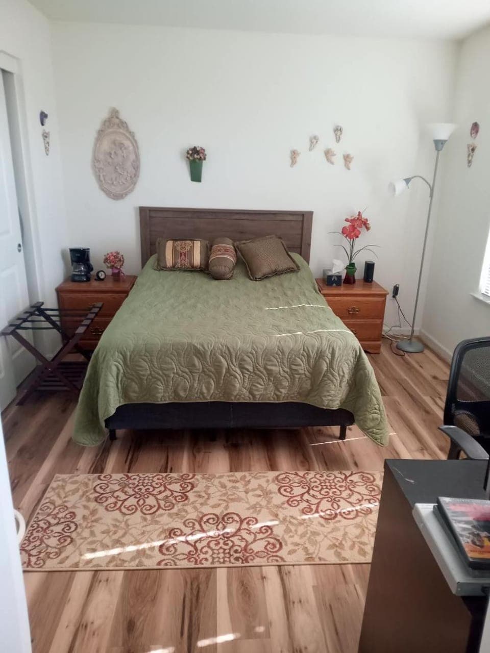 Bed, Bedroom