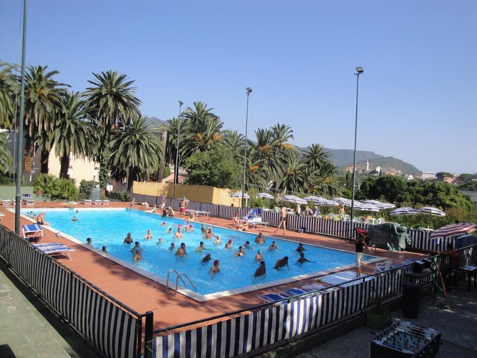 Aqua park, Swimming pool