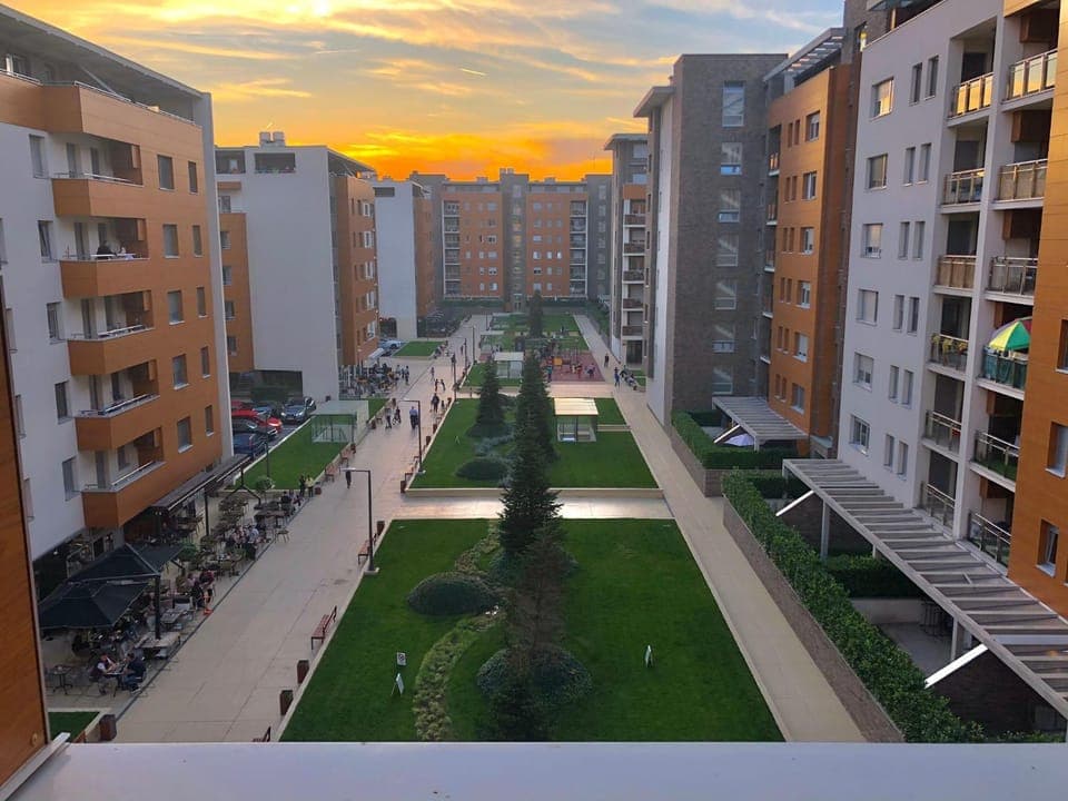 Neighbourhood, City view, Sunrise, Sunset