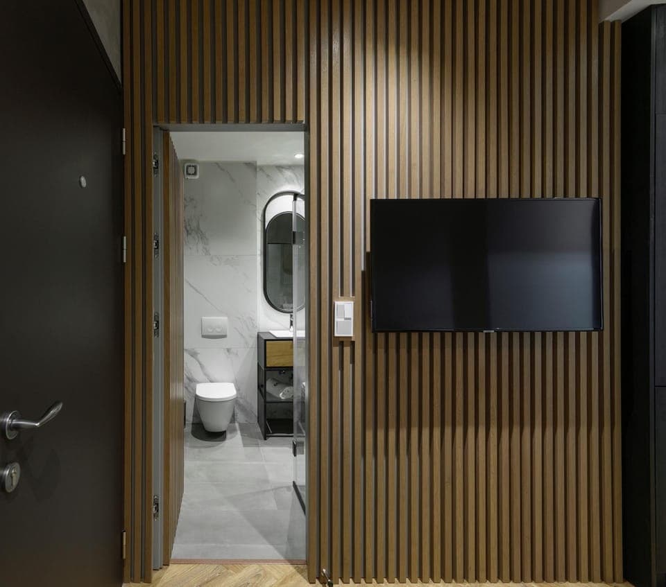 Toilet, TV and multimedia