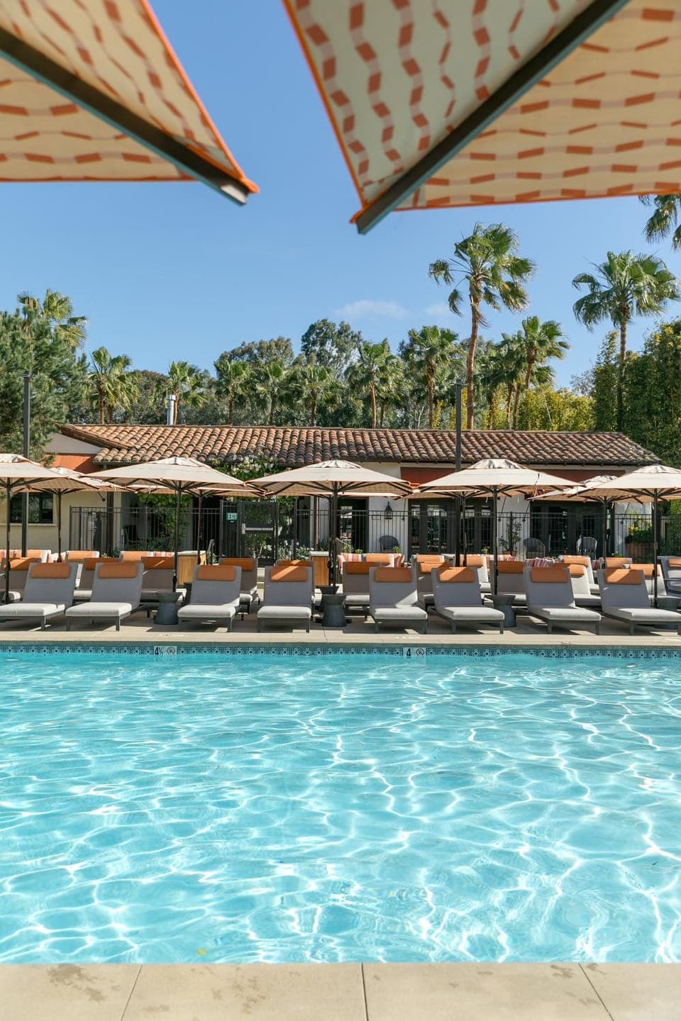 Patio, Day, Pool view, Swimming pool, sunbed