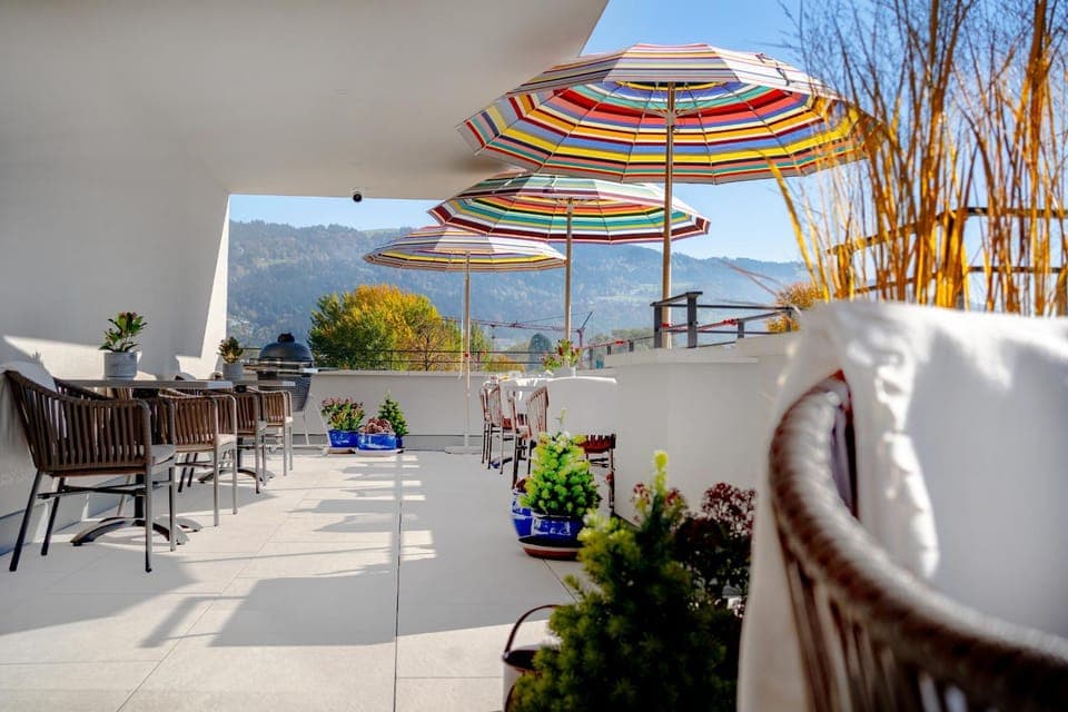 Natural landscape, View (from property/room), Balcony/Terrace, Mountain view