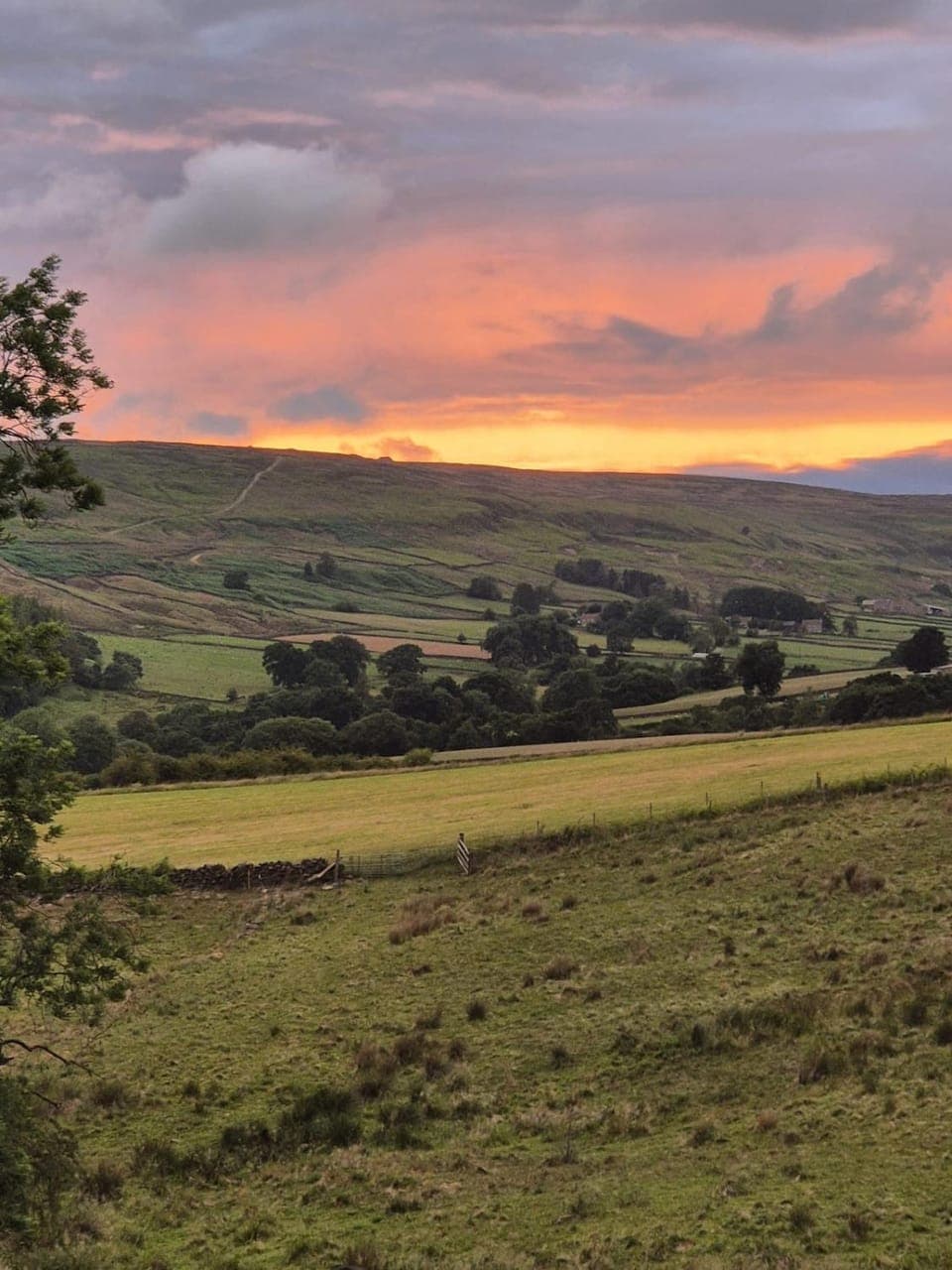 Natural landscape, Sunrise