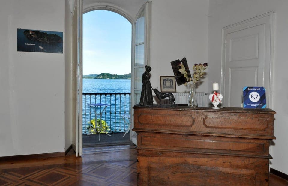 Balcony/Terrace, Lobby or reception, Lake view