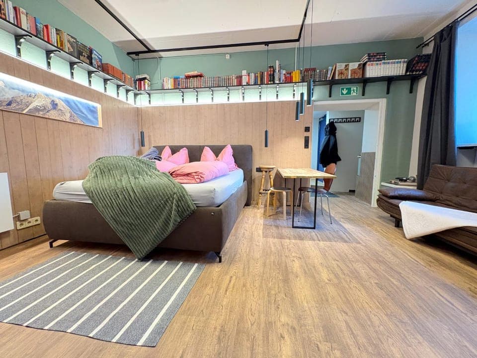 Living room, Bedroom