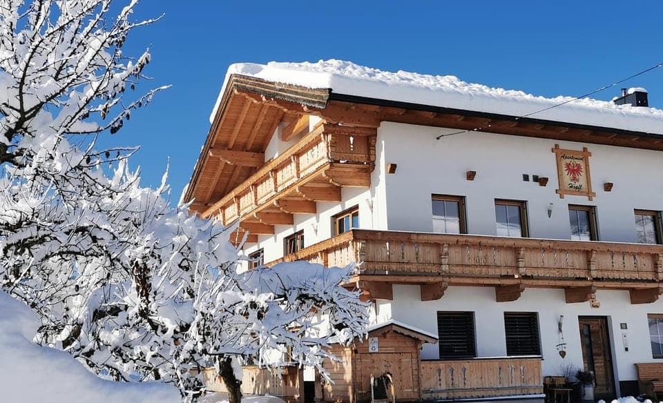 Property building, Day, Winter