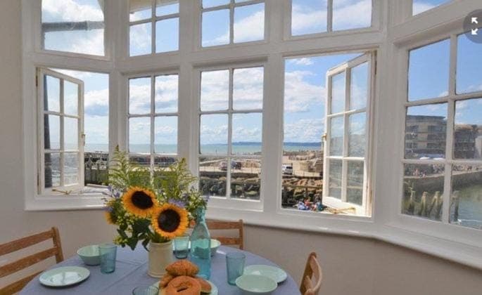 Natural landscape, Dining area, Sea view, Sea view, Sunset