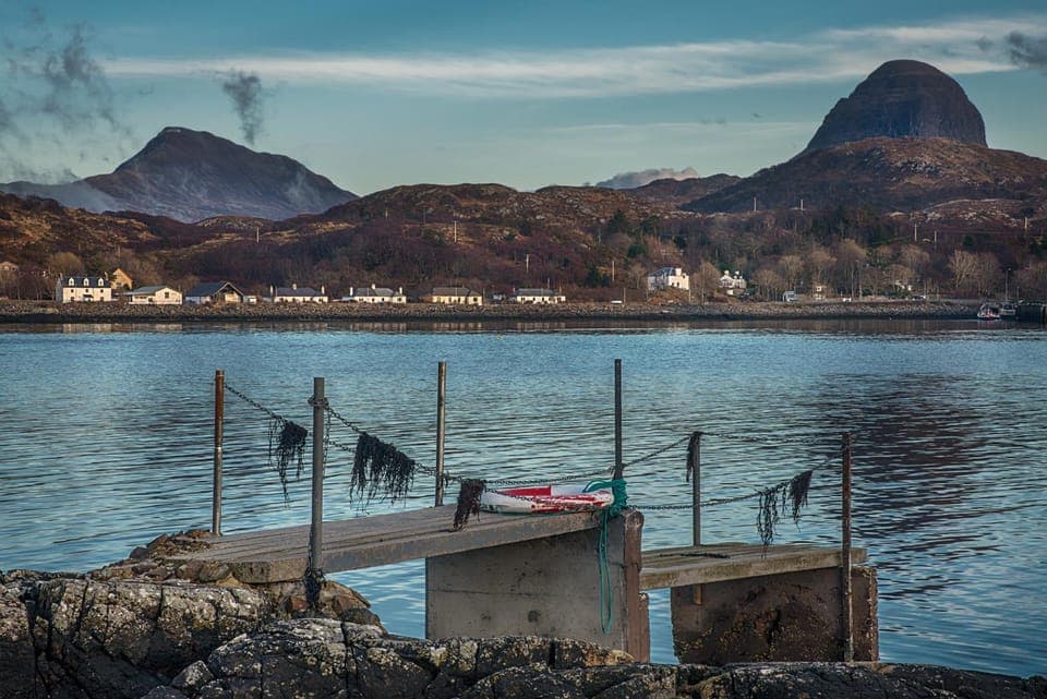 Fishing, Mountain view, Sea view